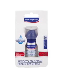 Hansaplast Apósito en Spray Transparente 50 Aplicaciones