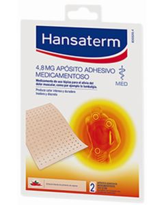 Hansaterm Apósito Adhesivo Medicamentoso 2 Apósitos