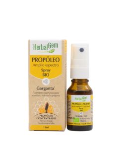 HerbalGem Propóleo Spray Garganta Bio 15ml