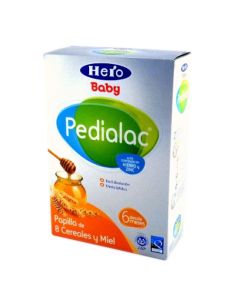 Hero Pedialac 8 Cereales con Miel 500g