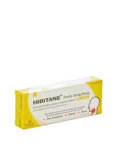 Hibitane Forte Limón 20 Comprimidos para Chupar
