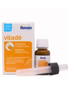 Humana Vitadé con Vitamina D y DHA Gotas 15ml