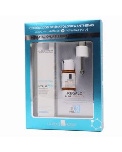 Hyalu B5 Tratamiento Antiarrugas La Roche Posay +Pure Vitamin C10 Sérum Regalo Pack
