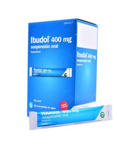Ibudol 400mg 20 Sobres Suspensión Oral 10ml Ibuprofeno