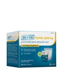 Ibufen Xpress 400mg 20 Sobres Granulado