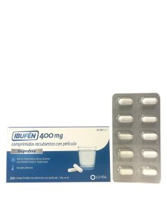 Ibufen 400mg 20 Comprimidos Recubiertos                                                             