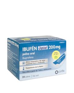 Ibufen Junior 200mg 24 Sobres