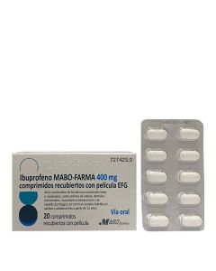 Ibuprofeno Mabo-Farma 400mg 20 Comprimidos Recubiertos