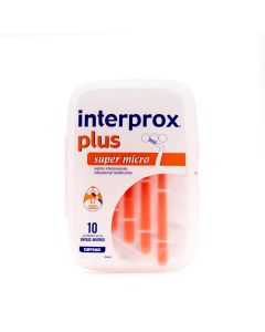 Interprox Plus SUPERMICRO 0,7 10 Cepillos Interdentales Tamaño Ahorro