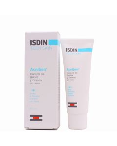 Acniben Control de Brillos y Granos Gel Crema 40ml Isdin-1                                            