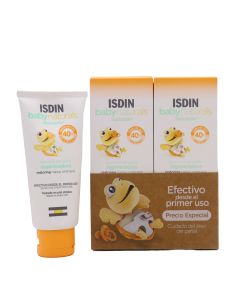 Isdin Baby Naturals Pomada del Pañal Regeneradora Nutraisdin 50ml  x 2 Duplo