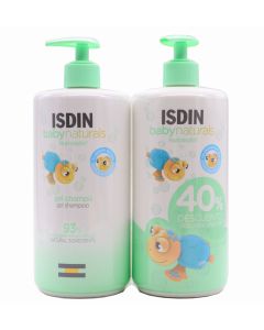 Isdin Baby Naturals Gel Champú 750ml x 2 Duplo