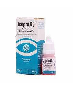 Isopto B12 0.5mg/ml Colirio 1 Frasco Solucion 5ml