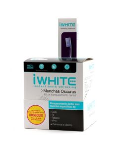 iWhite Kit de Blanqueamiento Dental Manchas Oscuras+Cepillo Regalo