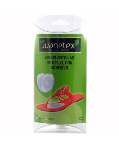 Juanetex Miniplantillas de Gel XL con Adhesivo