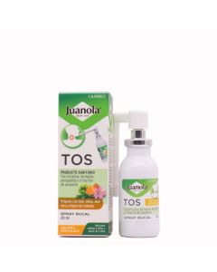 Juanola Tos Spray Bucal Sabor Miel Mentolada 20ml