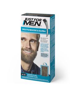 Just For Men Bigote y Barba Castaño Claro M-25