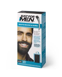 Just For Men Bigote y Barba Negro M-55