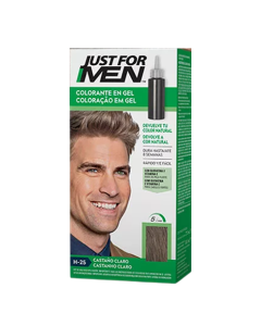 Just For Men Castaño Claro H-25 Colorante en Gel