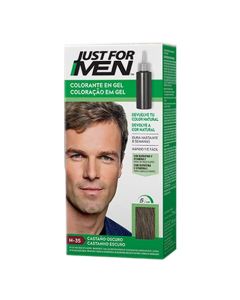 Just For Men Castaño Oscuro H-35 Colorante en Gel 