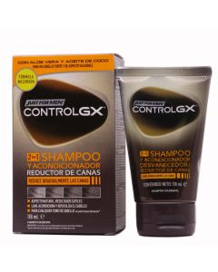 Just For Men Control GX Champú y Acondicionador Reductor de Canas 2 en 1 118ml

