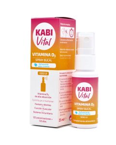 Kabi Vital Vitamina D3 Spray Bucal Sabor Menta 25ml