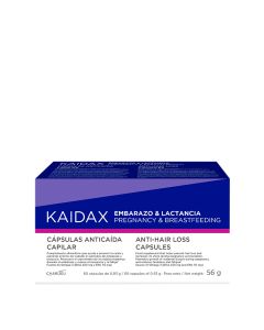 Kaidax Embarazo y Lactancia 60 Cápsulas