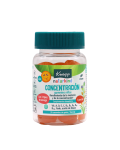 Kneipp Naturkind Concentración 30 Gominolas Naranja
