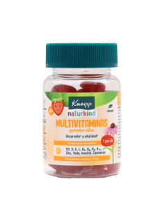 Kneipp Naturkind Multivitaminas 30 Gominolas Fresa