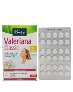 Valeriana Classic Kneipp 30 grageas