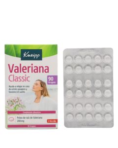 Kneipp Valeriana Classic 90 Grageas