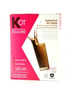 Kot Sustitutivo Bebida Sabor Chocolate 5 sobres.