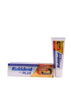 Kukident Pro Plus La Mejor Fijación Crema Prótesis Dentales 40g