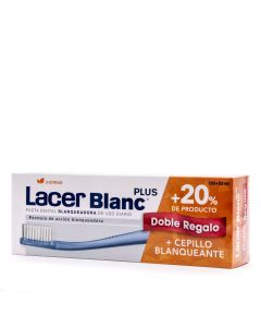 Lacer Blanc Plus Blanqueadora D Citrus Pasta Dental 150ml+Cepillo Blanqueante
