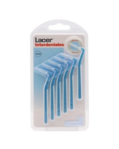 Lacer Interdentales Cónico Angular 0,8mm 6 Cepillos