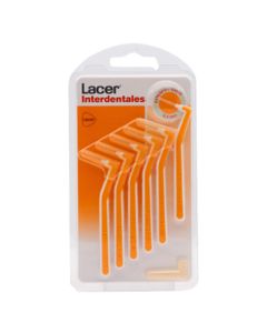 Lacer Interdentales Extrafino Suave Angular 0,5mm 6 Cepillos