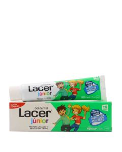 Lacer Junior Gel Dental Menta +6Años 75ml