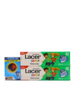 Lacer Junior Gel Dental Menta +6Años 75ml x 2 Duplo