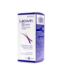 Lacovin 50mg/ml Minoxidil 60ml Solución Cutánea