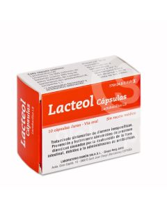 Lacteol 10 Cápsulas