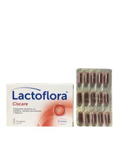 Lactoflora Ciscare 30 Cápsulas Vía Oral