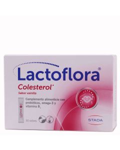 Lactoflora Colesterol Sabor Vainilla 30 Sobres