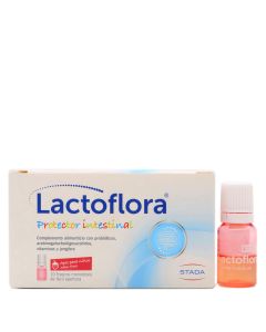 Lactoflora Protector Intestinal Infantil 10 Frascos Monodosis Sabor Fresa