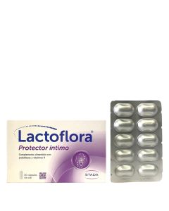 Lactoflora Protector Íntimo 20 Cápsulas Vía Oral                                                    