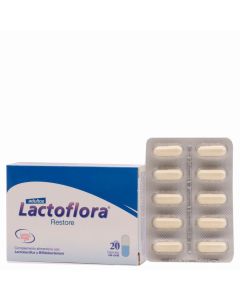 Lactoflora Restore Adultos 20 Cápsulas Vía Oral 