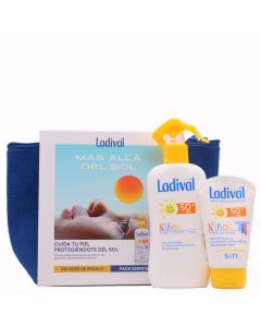 Ladival Protector Solar Niños y Piel Atópica Spray + Loción Pack Neceser Esenciales