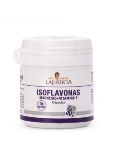 Ana María Lajusticia Isoflavonas Magnesio + Vitamina E 30 Cápsulas Envase para 30 Días