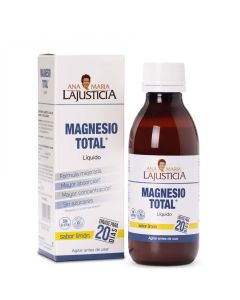 Ana María Lajusticia Magnesio Total Líquido Sabor Limón 200ml  Envase para 20 Días 