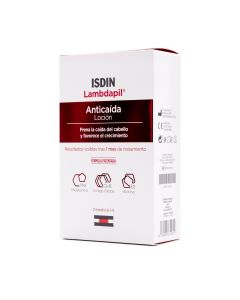 Lambdapil Anticaida Loción Isdin 3ml 20 Ampollas Monodosis