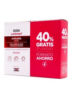 Lambdapil Anticaida Loción Isdin 40 Monodosis x 2 Duplo 40%Dto 2ªUd